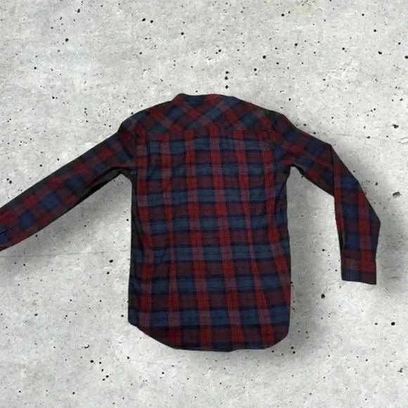 7 Diamonds plaid button down shirt small - Picture 2 of 7